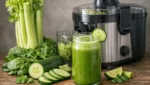 Sellerie-Gurke-Gruener-Detoxsaft fuer den Entsafter