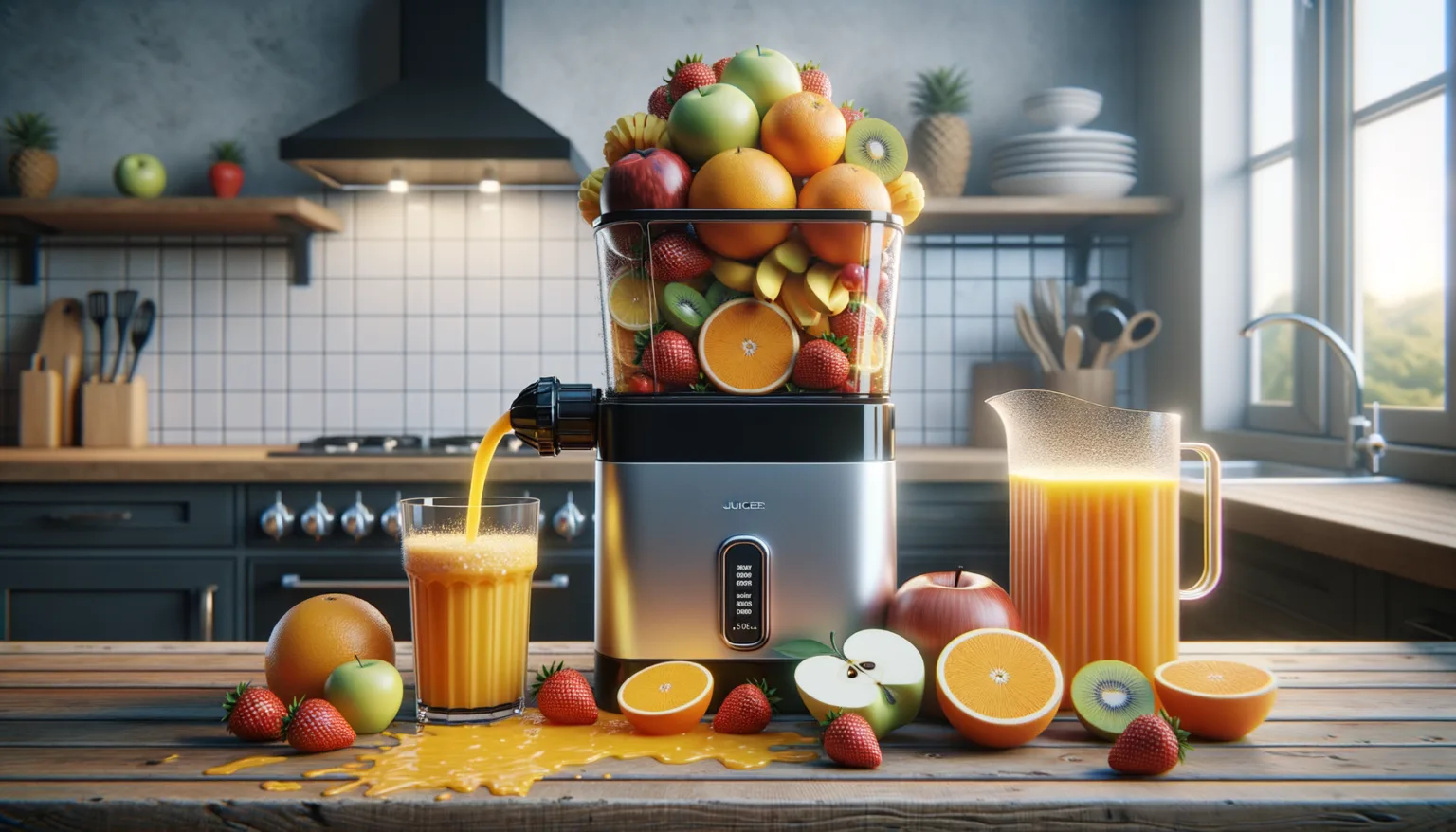 Warum frisch gepresster Saft aus dem Entsafter gesuender ist als gekaufter Saft